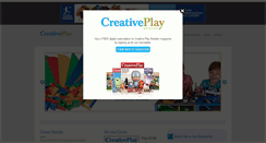 Desktop Screenshot of creativeplayretailer.com
